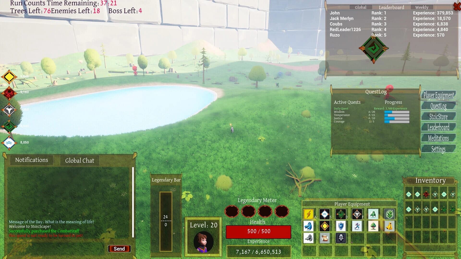 StoicScape screenshot 2