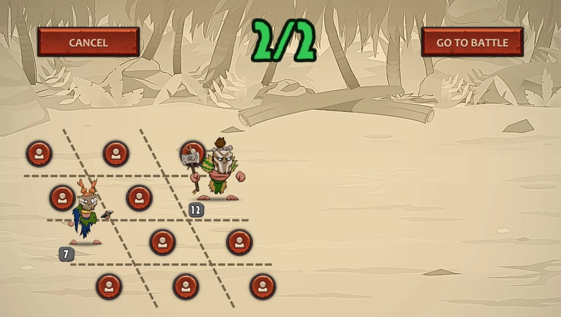 Stone Age Wars screenshot 1