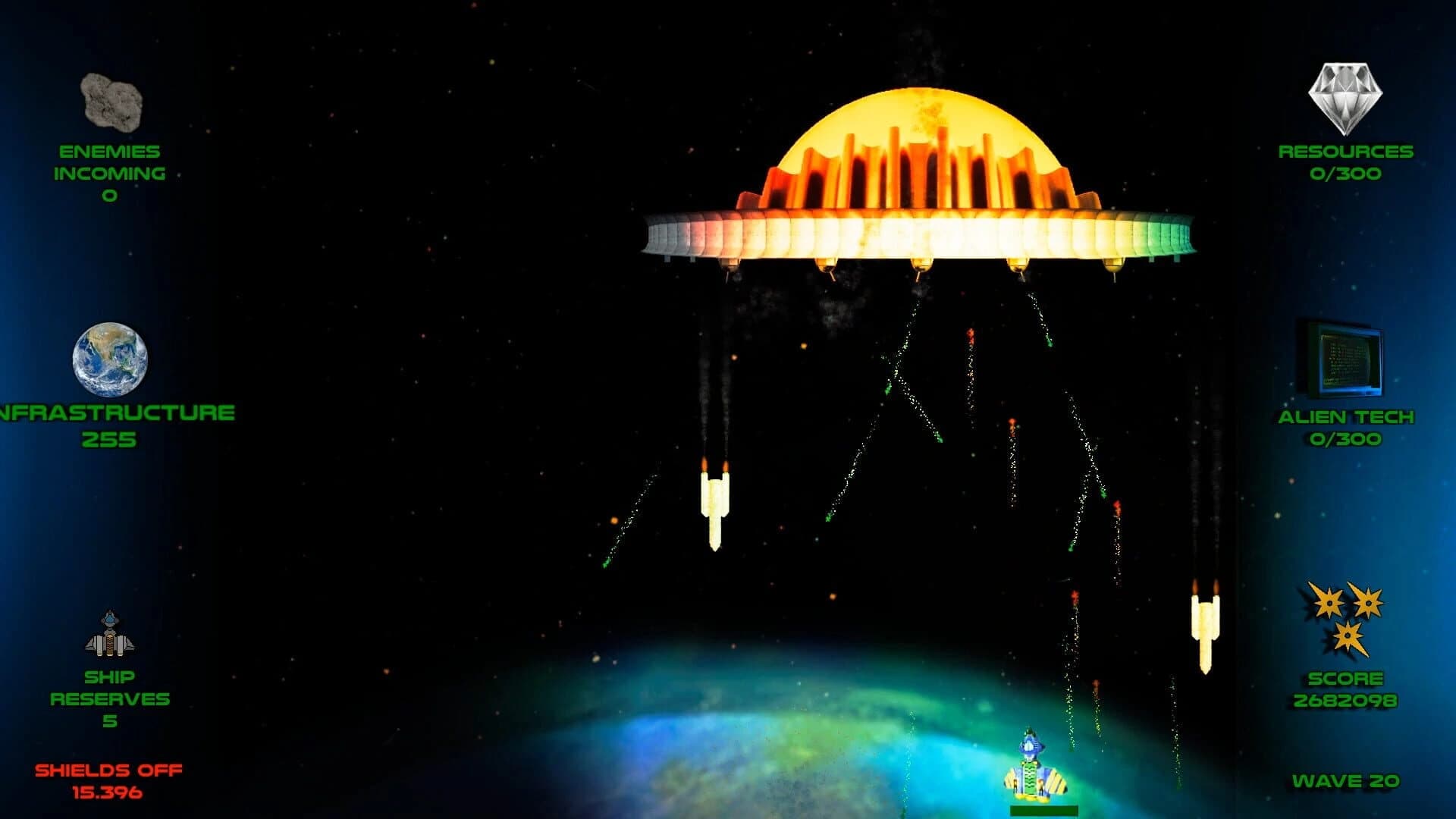 Stop the Saturnians! screenshot 3