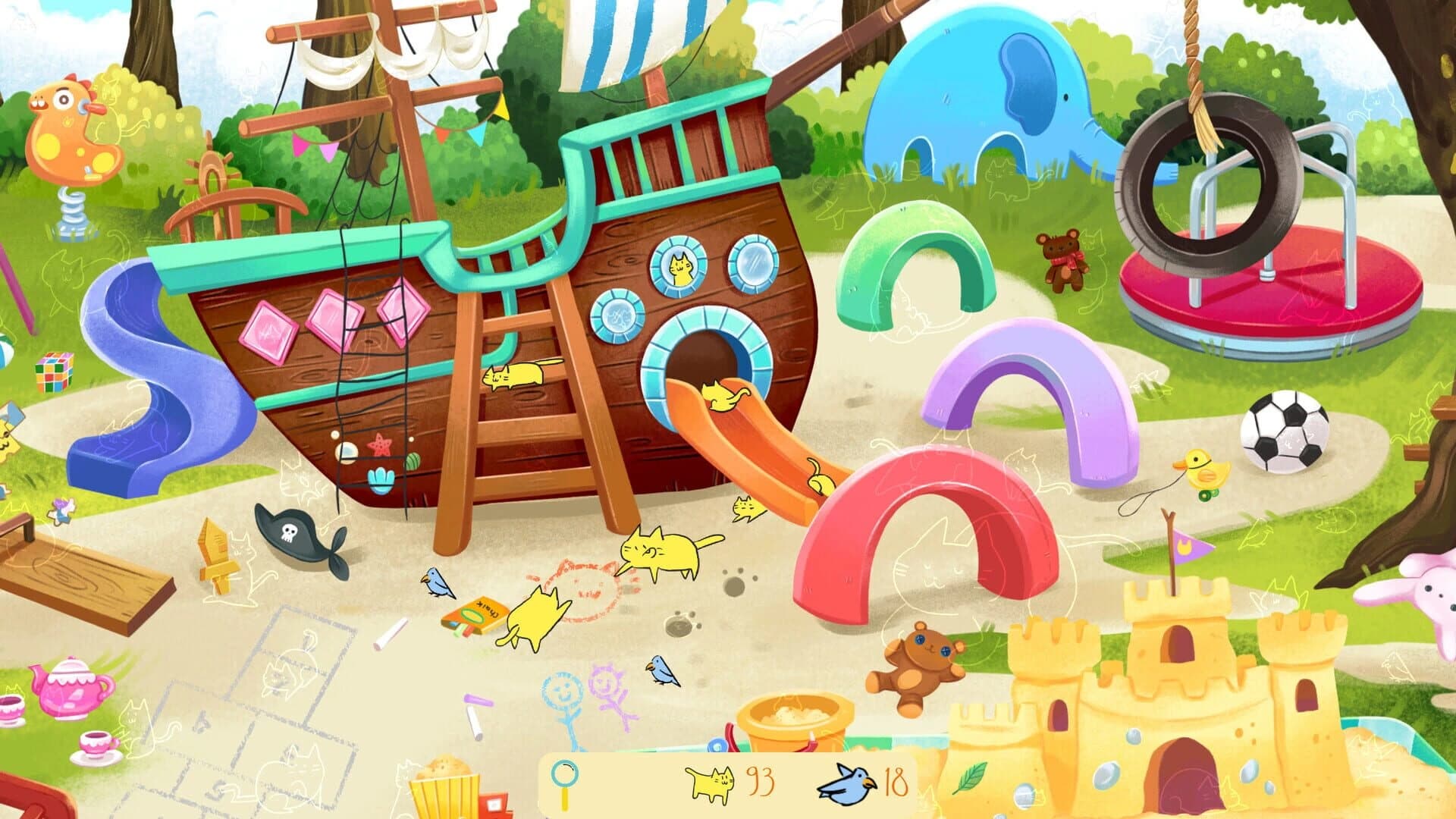 Storytime Cats: A Day at the Park screenshot 4