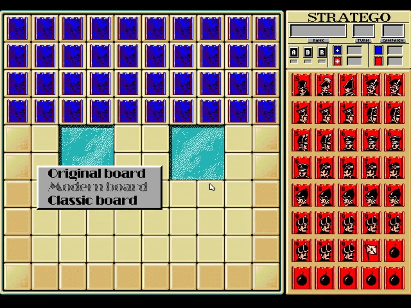 Stratego screenshot 2