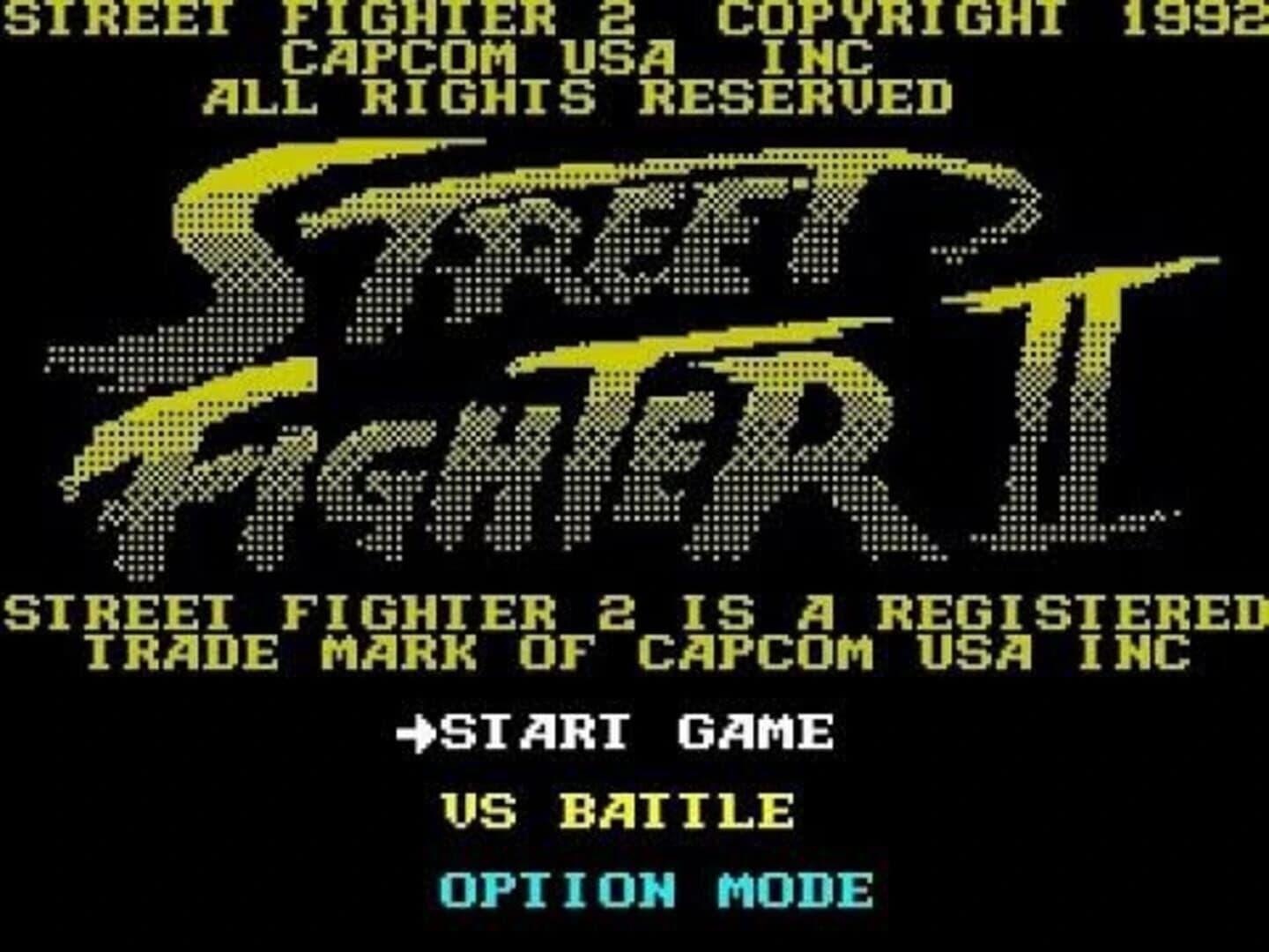 Street Fighter II screenshot 1
