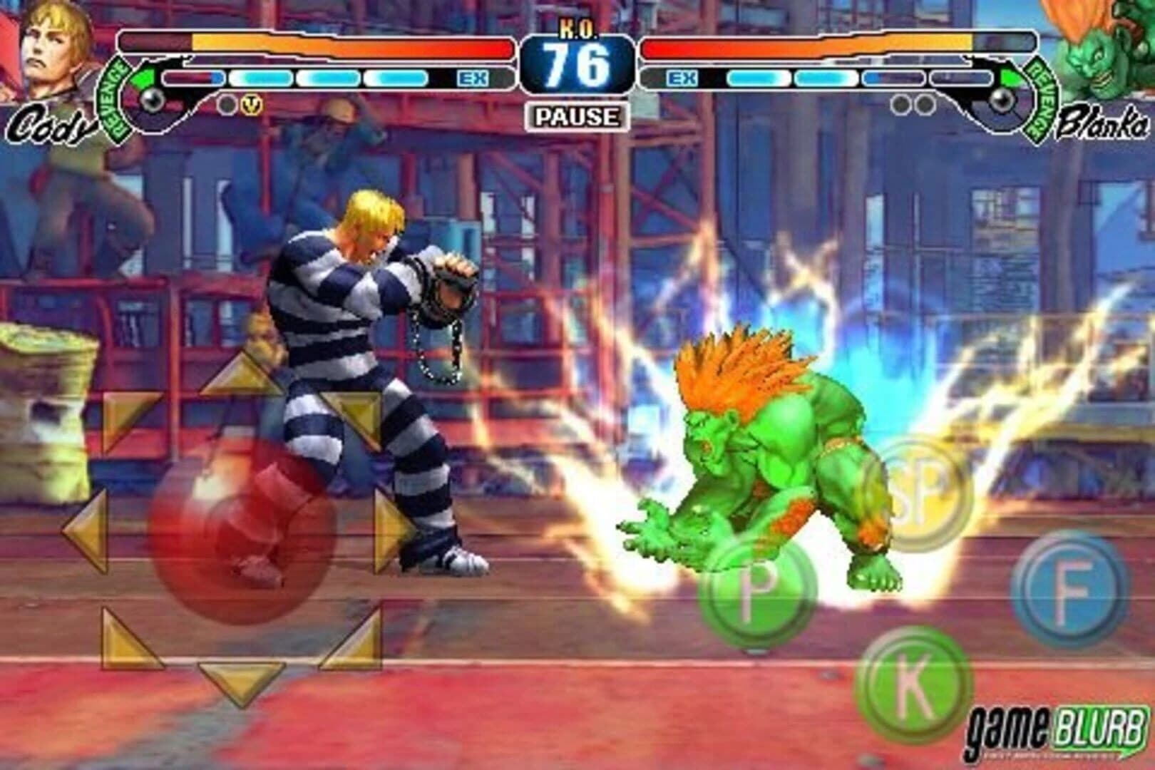 Street Fighter IV Volt: Battle Protocol screenshot 1