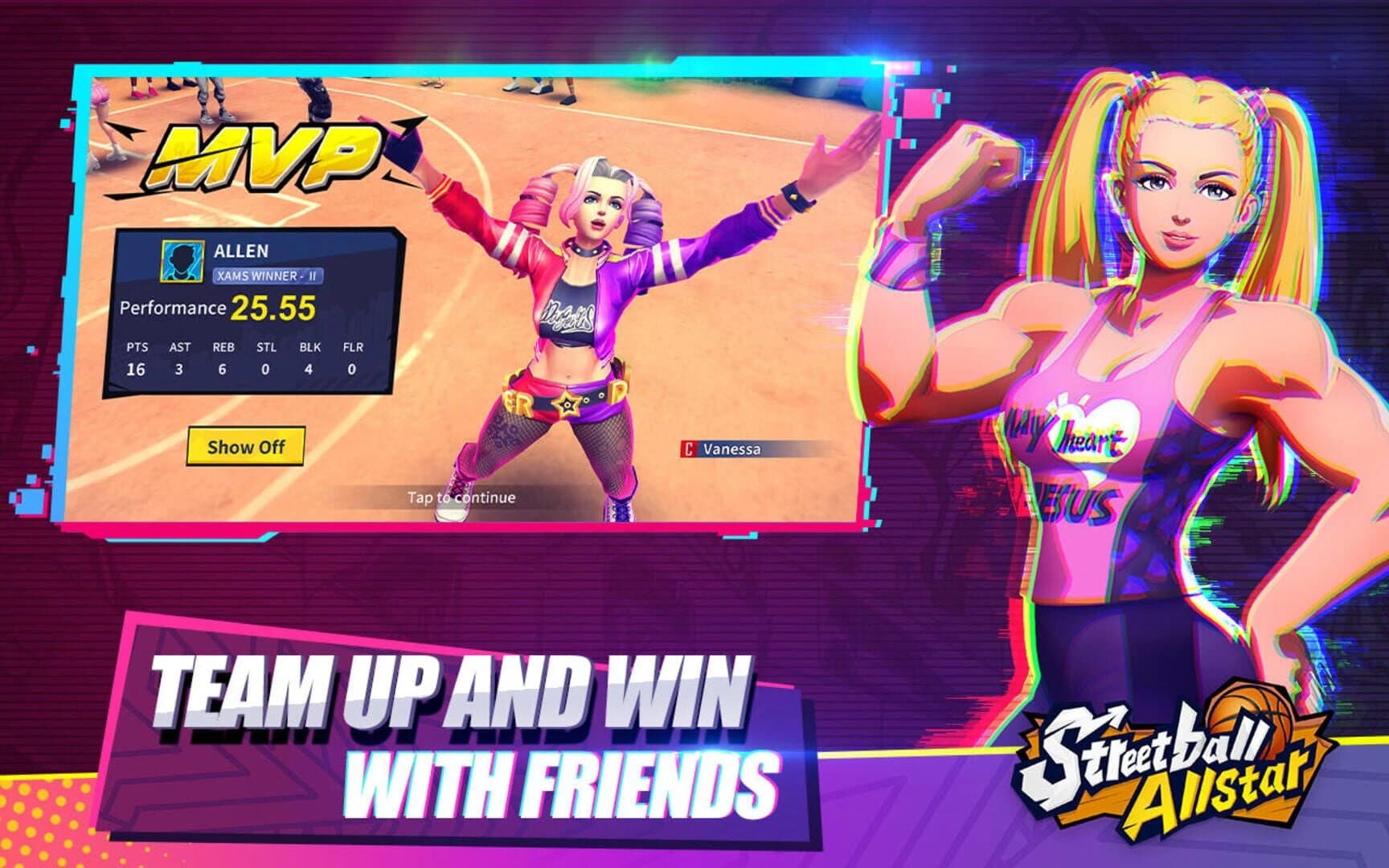 Streetball Allstar screenshot 1