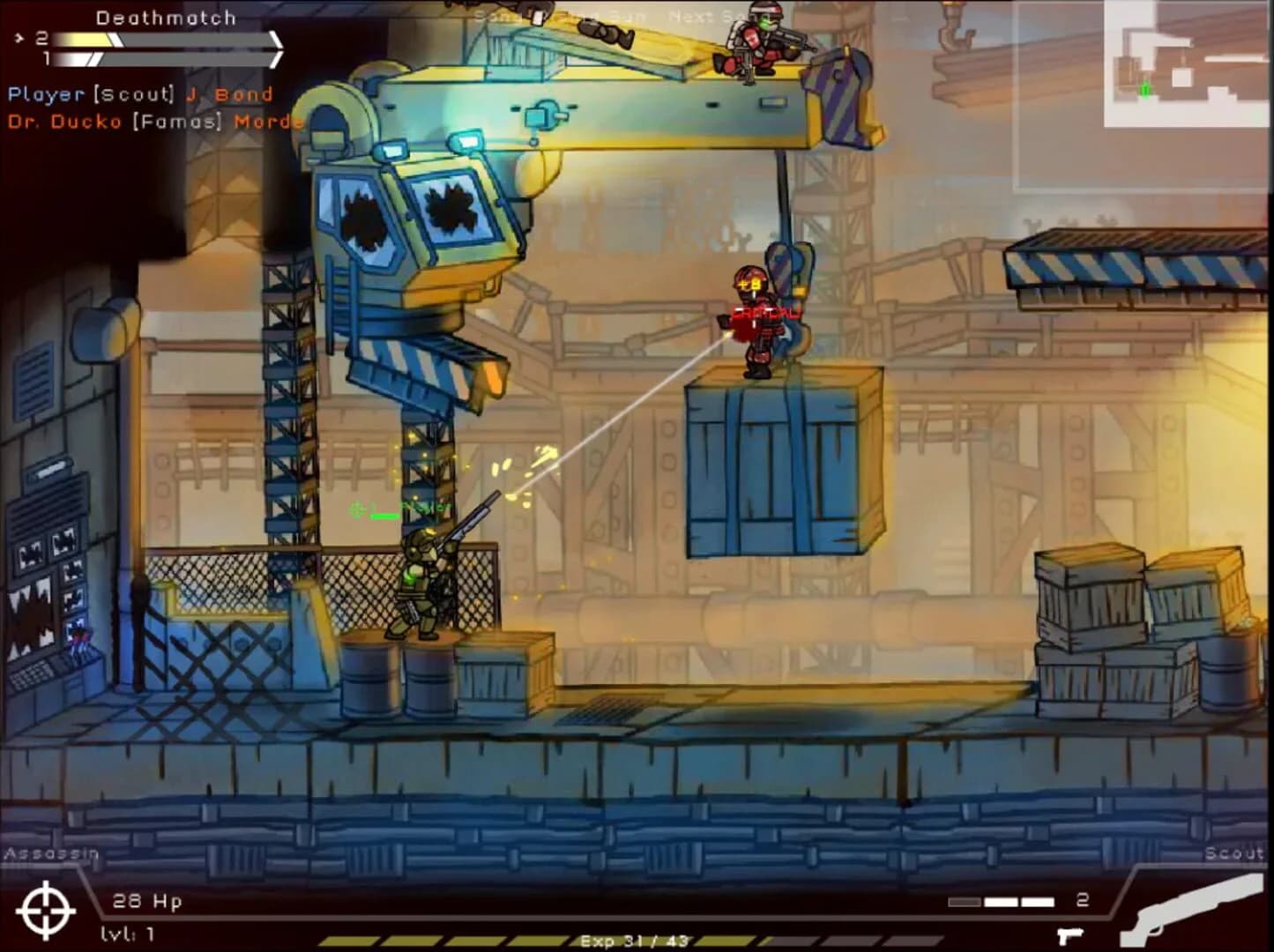 Strike Force Heroes screenshot 1