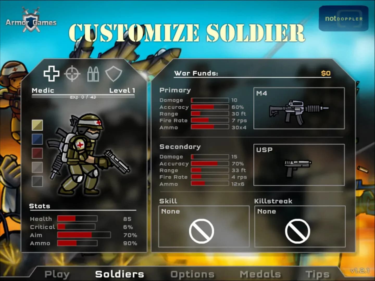 Strike Force Heroes screenshot 3