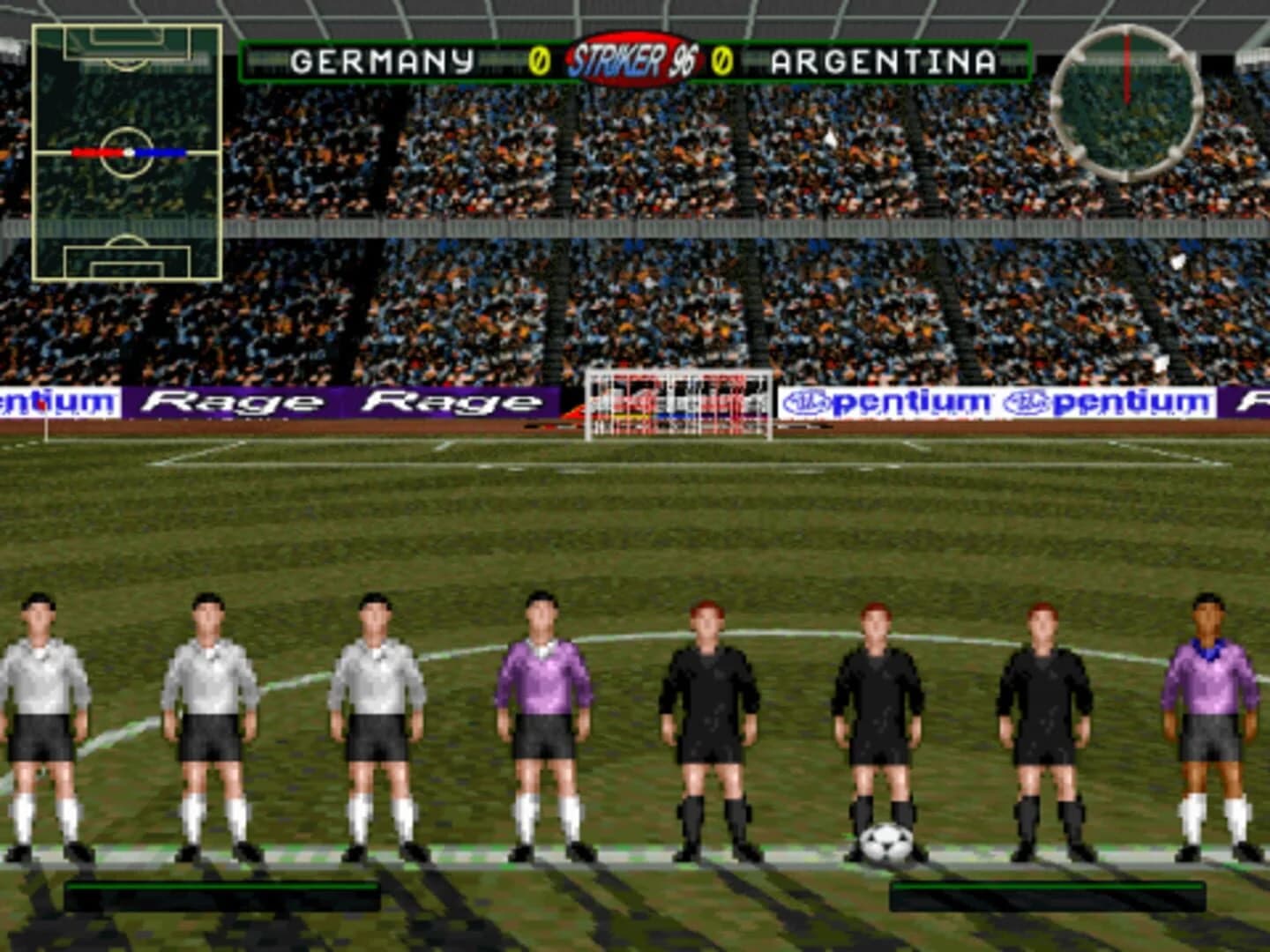 Striker '96 screenshot 1