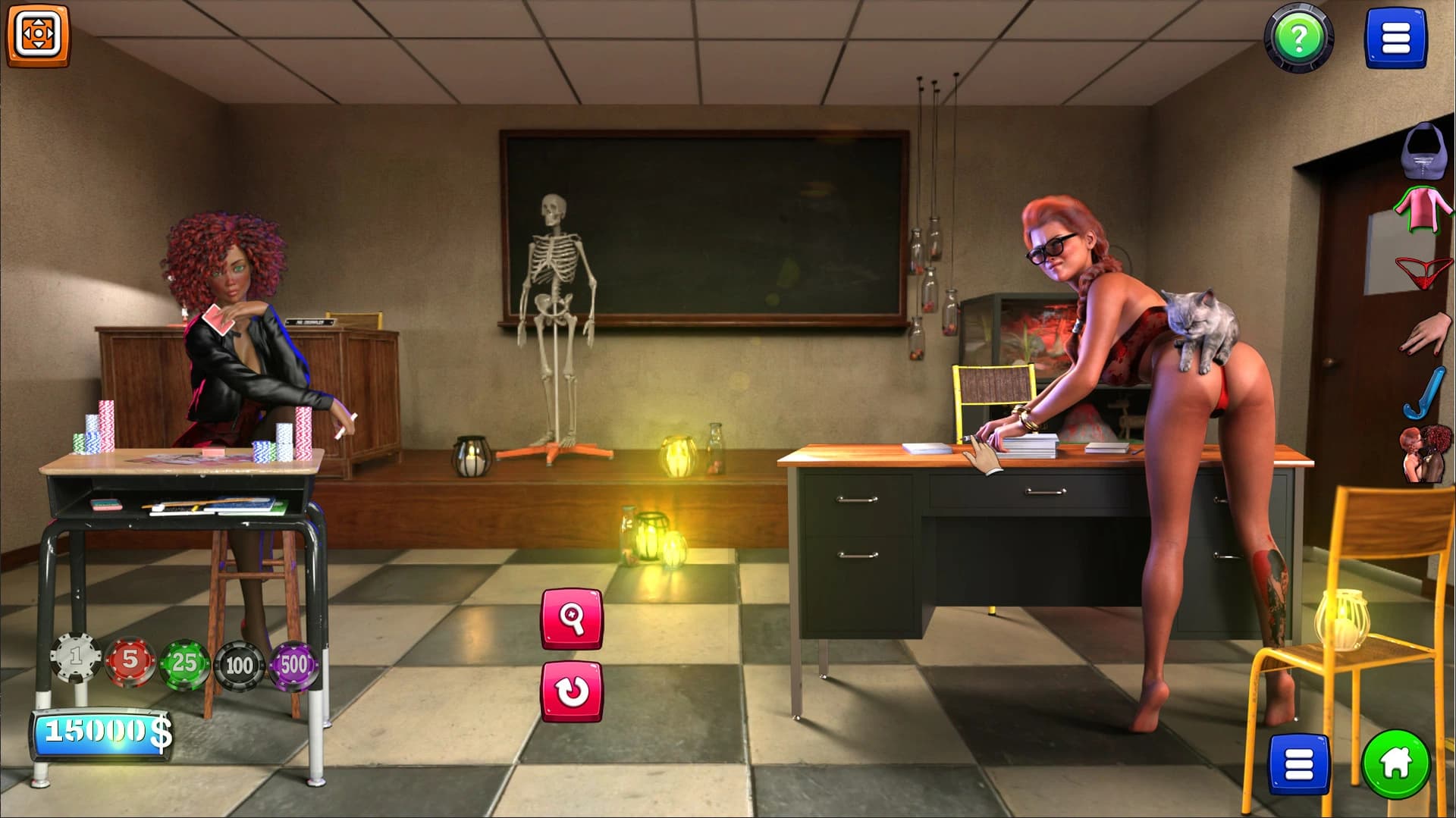 Strip Black Jack: Sex Teacher screenshot 3