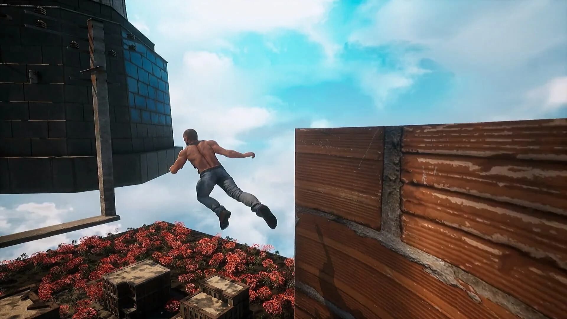Strong man parkour screenshot 2