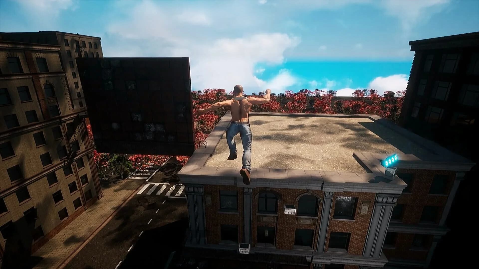 Strong man parkour screenshot 1
