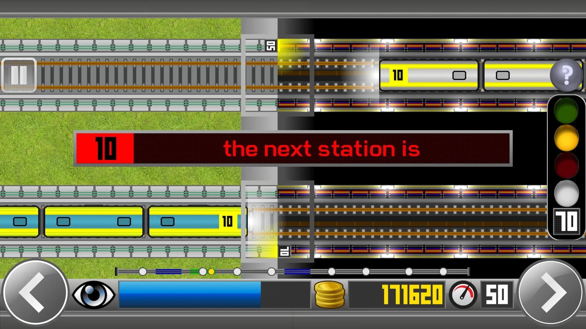 Subway Train Simulator 2D screenshot 3