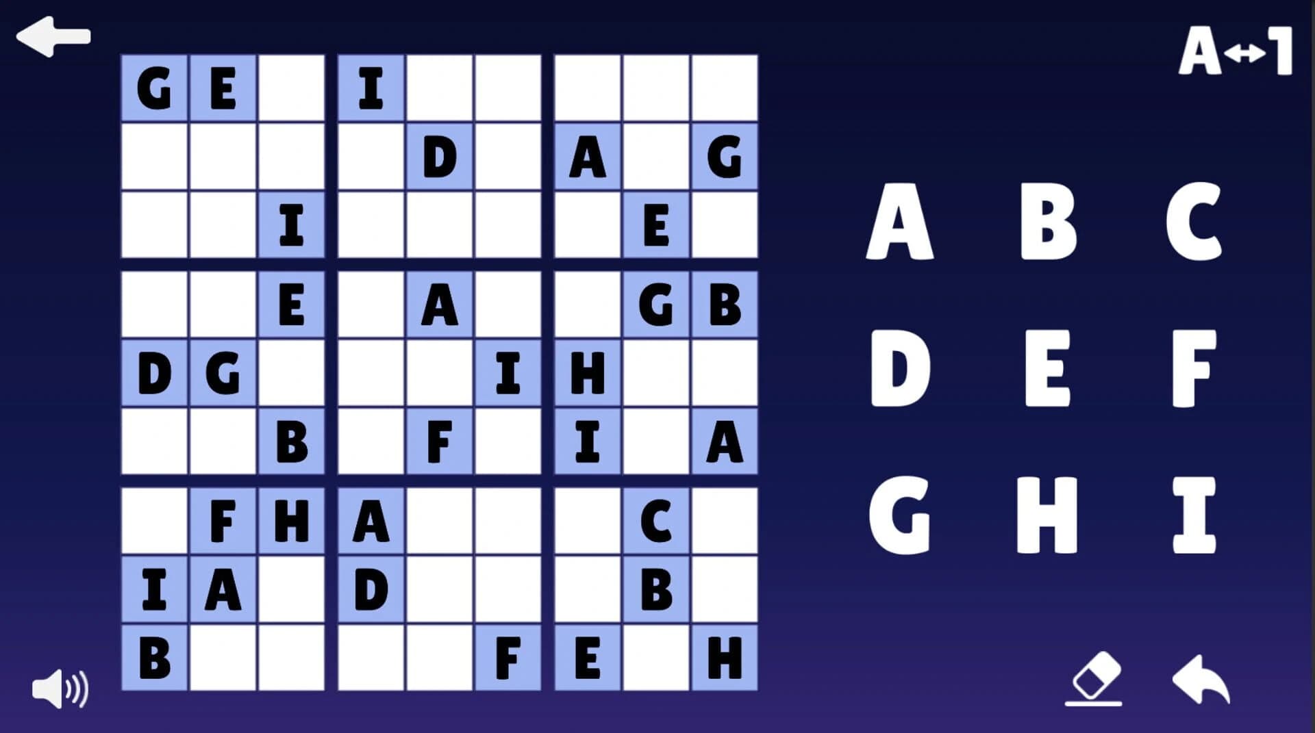 Sudoku 9X16X25 screenshot 2