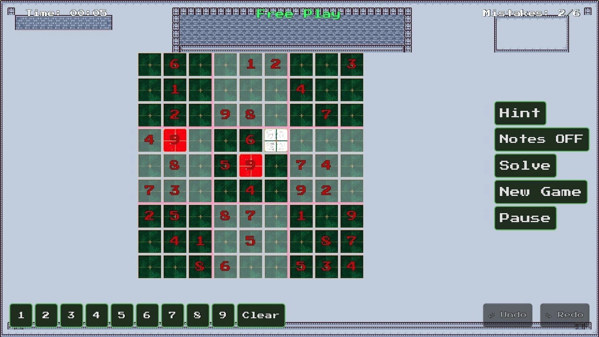 Sudoku Bactron screenshot 3