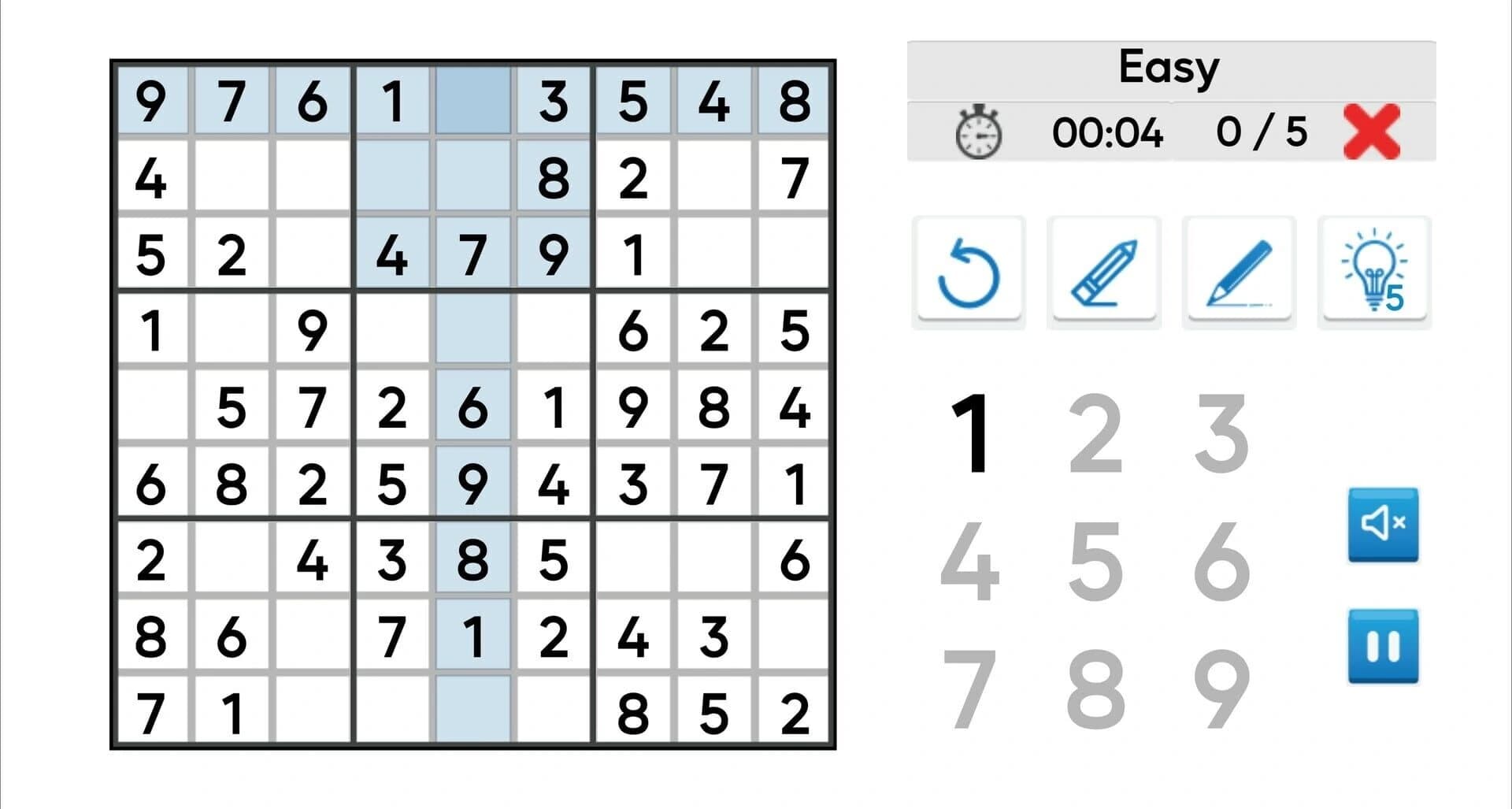 Sudoku Mania screenshot 2