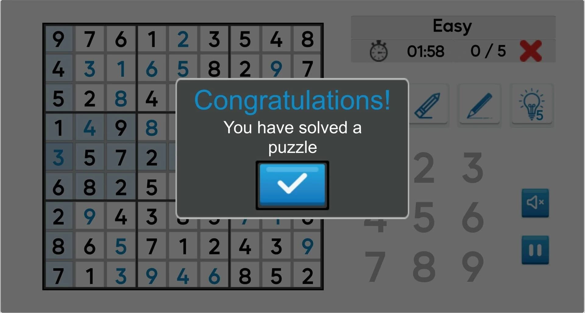 Sudoku Mania screenshot 3