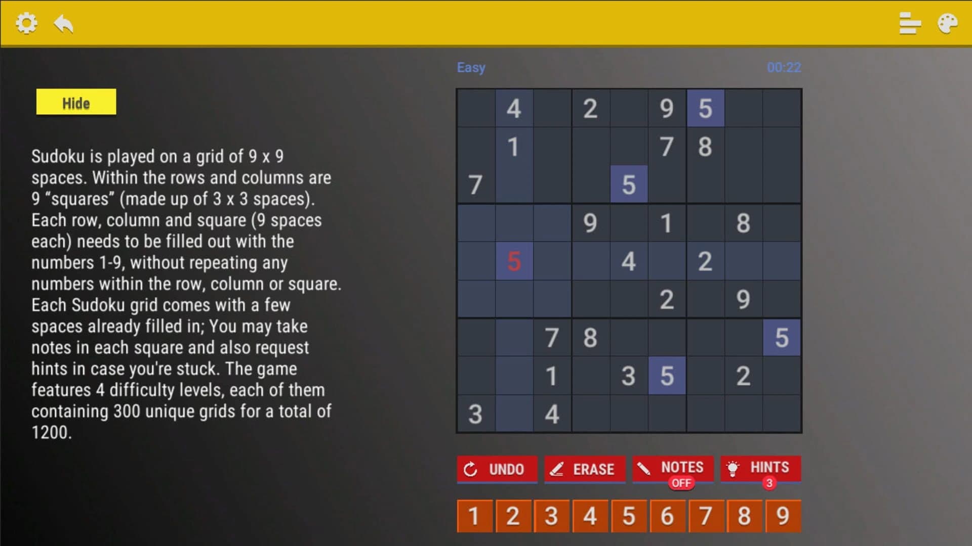 Sudoku Master screenshot 2