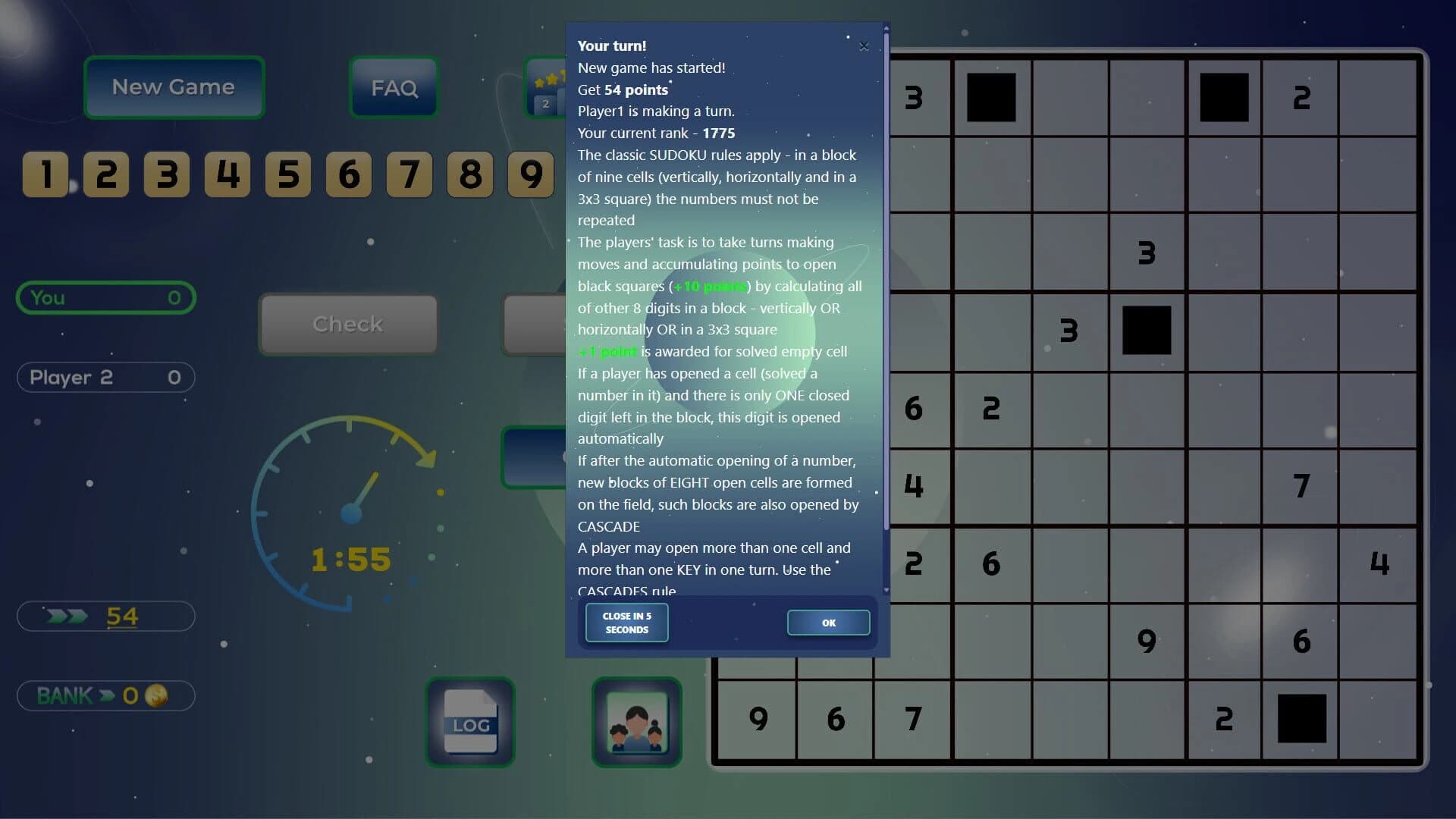 Sudoku Online With Friends screenshot 1