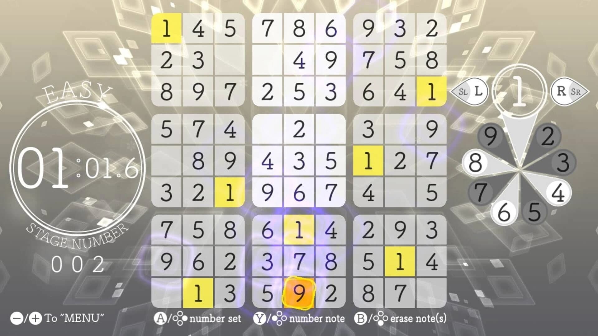 Sudoku Relax 4 Winter Snow screenshot 3