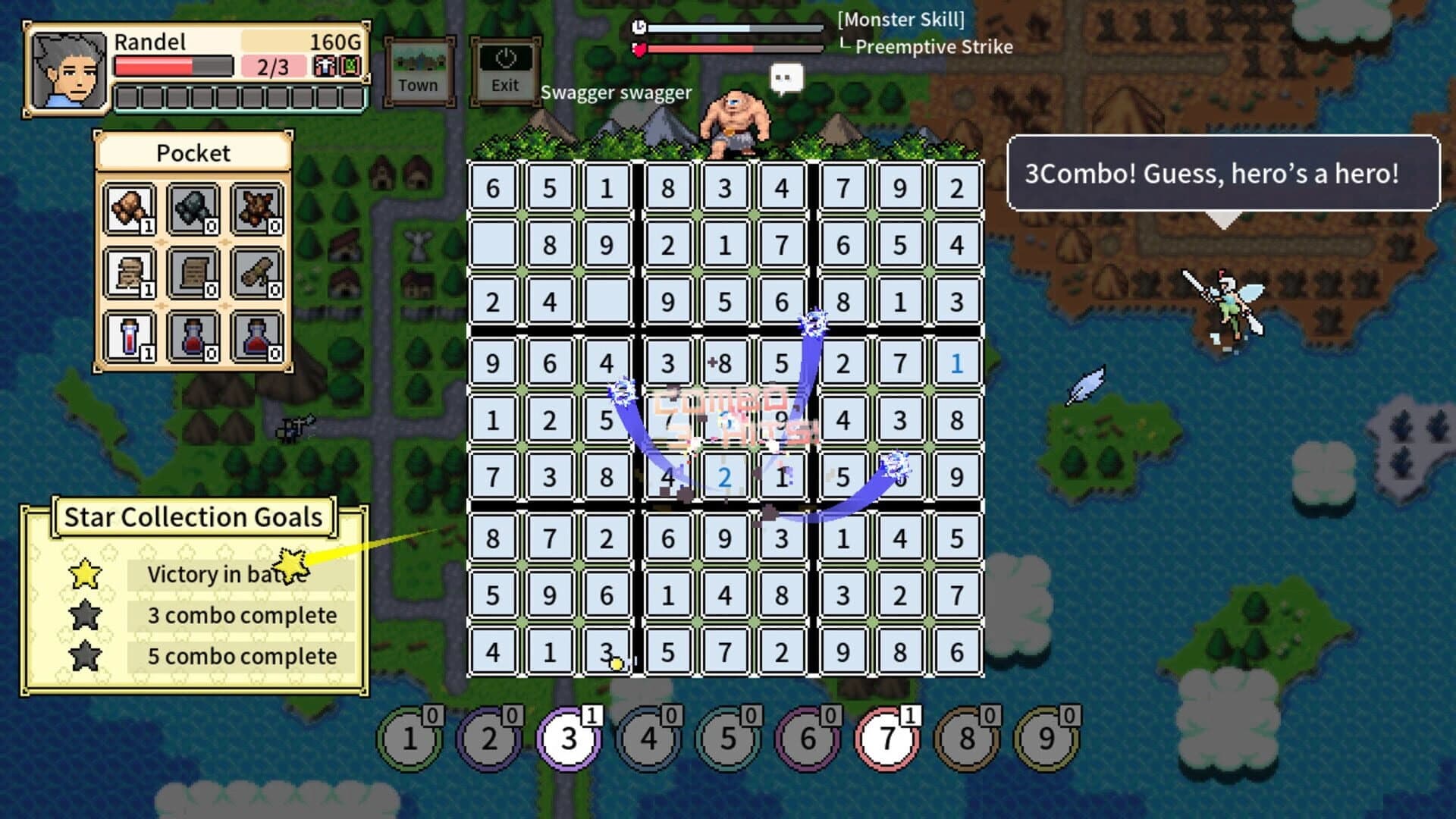 Sudoku RPG screenshot 3