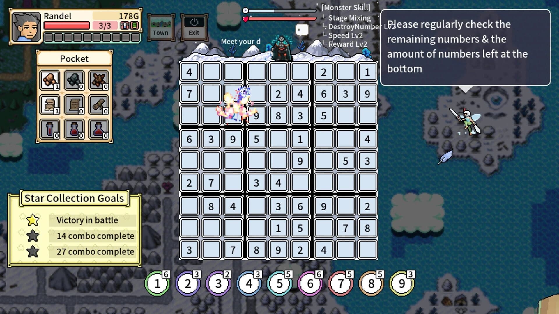 Sudoku RPG screenshot 4