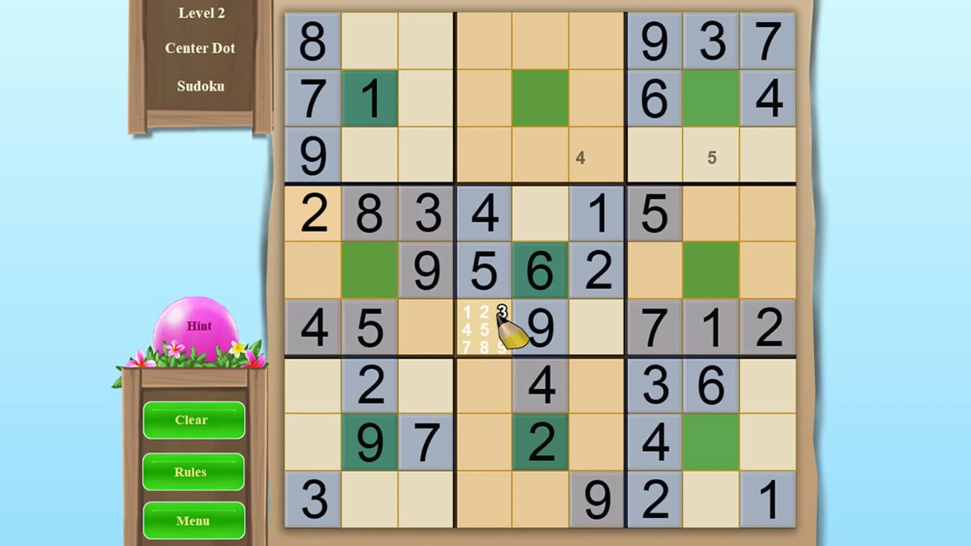 Sudoku Vacation 2 screenshot 3