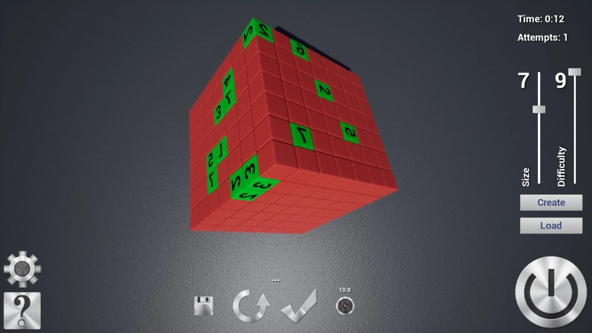 Sudoku3D 2: The Cube screenshot 4