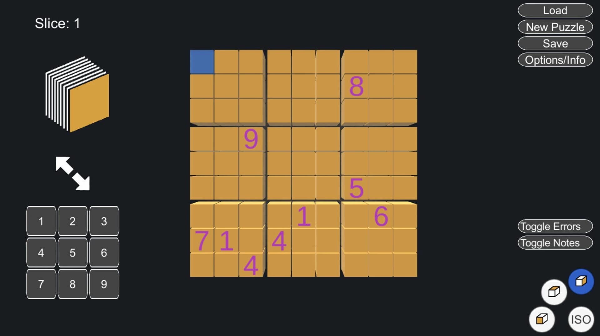 Sudoqube screenshot 2