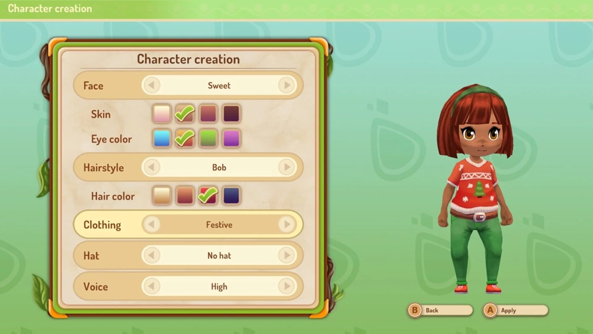 Sugardew Island: Christmas Costume screenshot 5