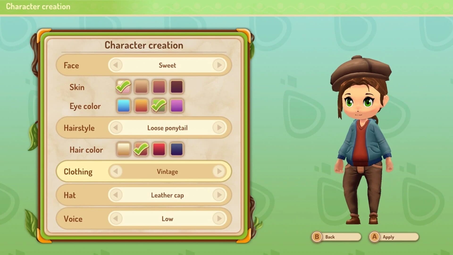 Sugardew Island: Vintage Farmer Outfit screenshot 1