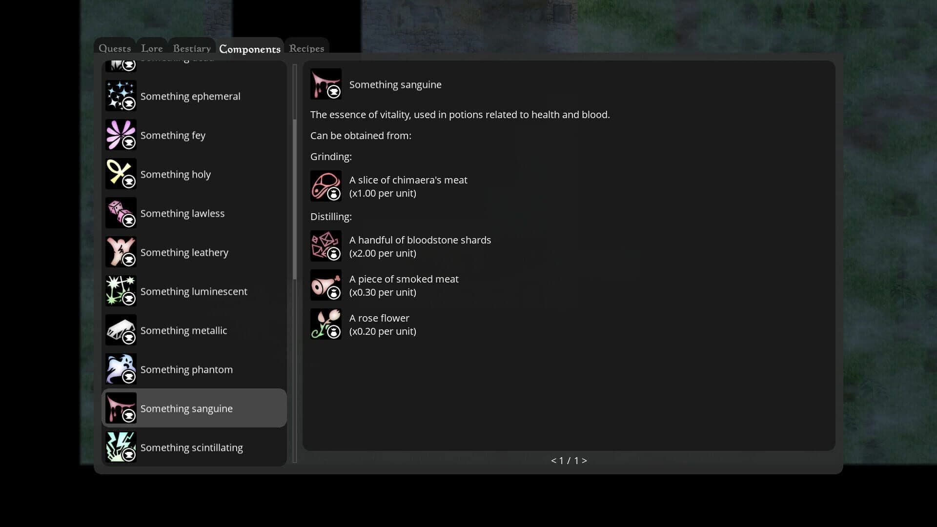 Sulphur Memories: Alchemist screenshot 1