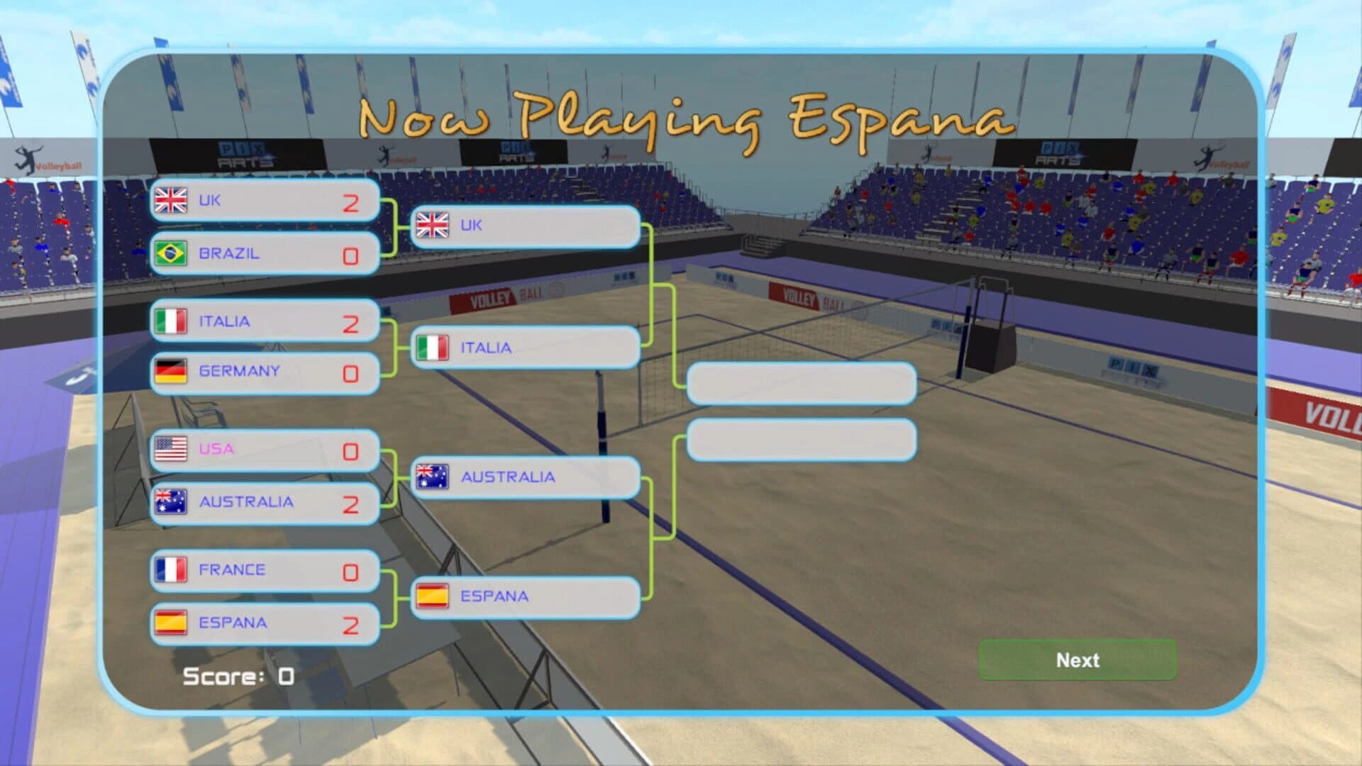 Summer Games Beach Volley screenshot 2