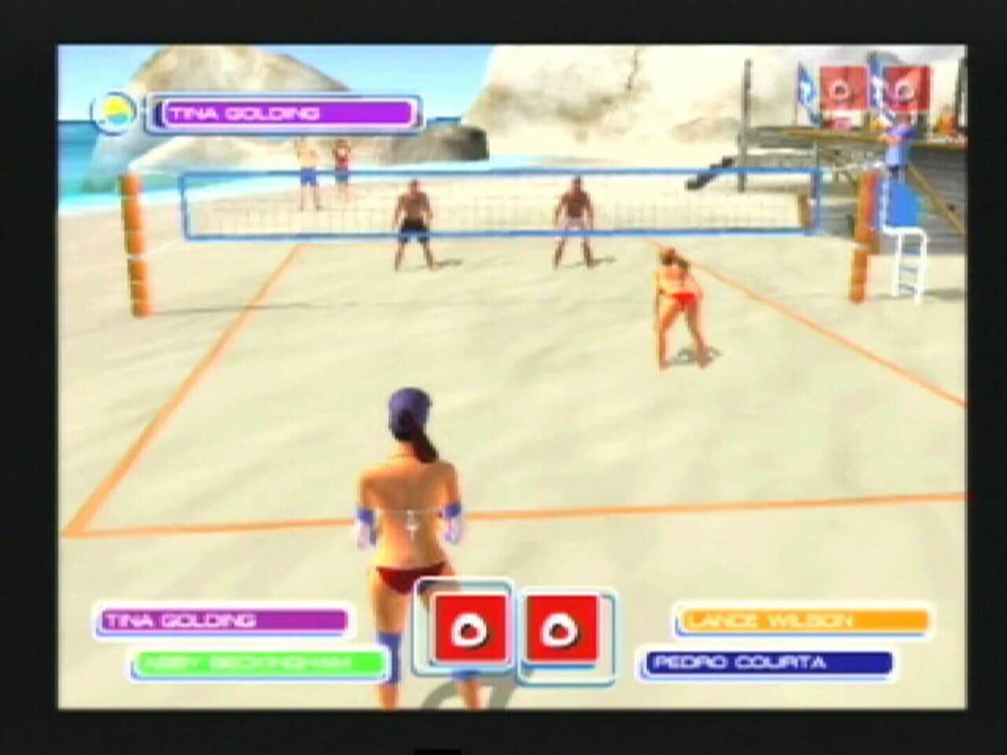 Summer Heat Beach Volleyball screenshot 2
