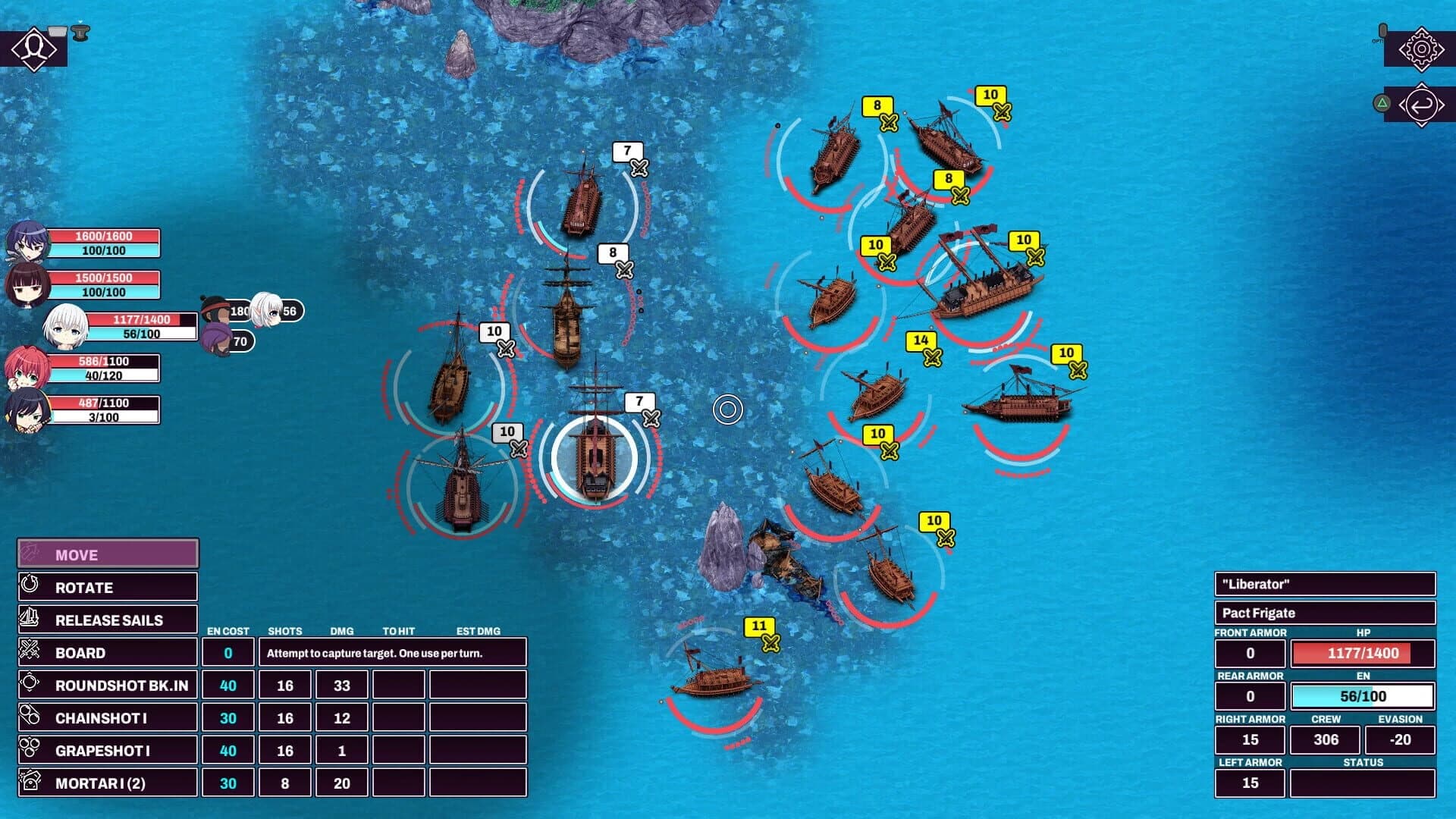 Sunrider Legends Tactics screenshot 5