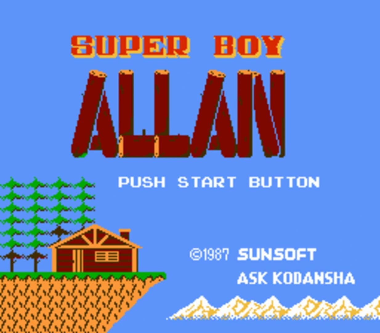 Super Boy Allan screenshot 1