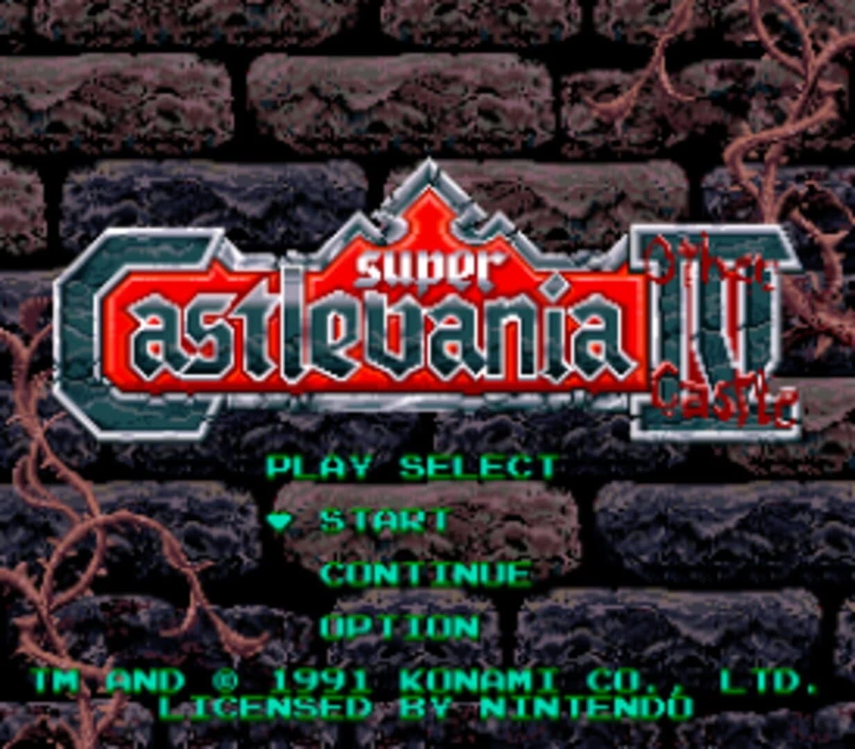 Super Castlevania IV: Other Castle screenshot 1