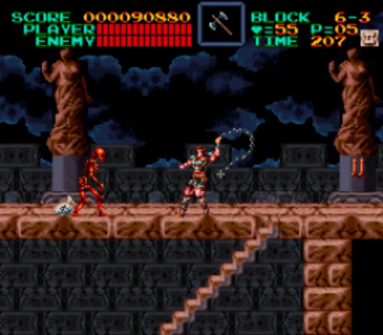 Super Castlevania IV: Other Castle screenshot 2