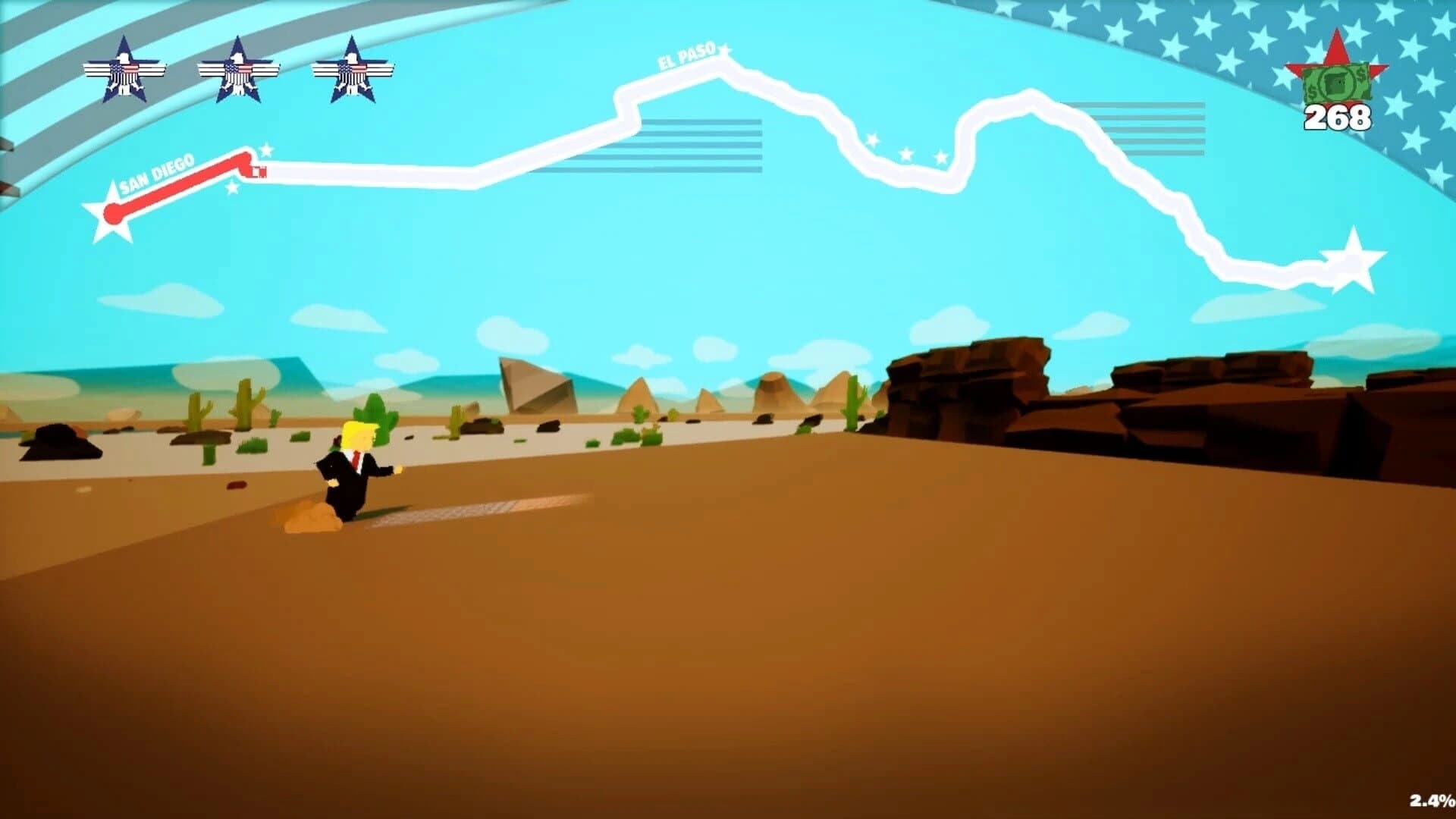 Super Donald World 2020 screenshot 3