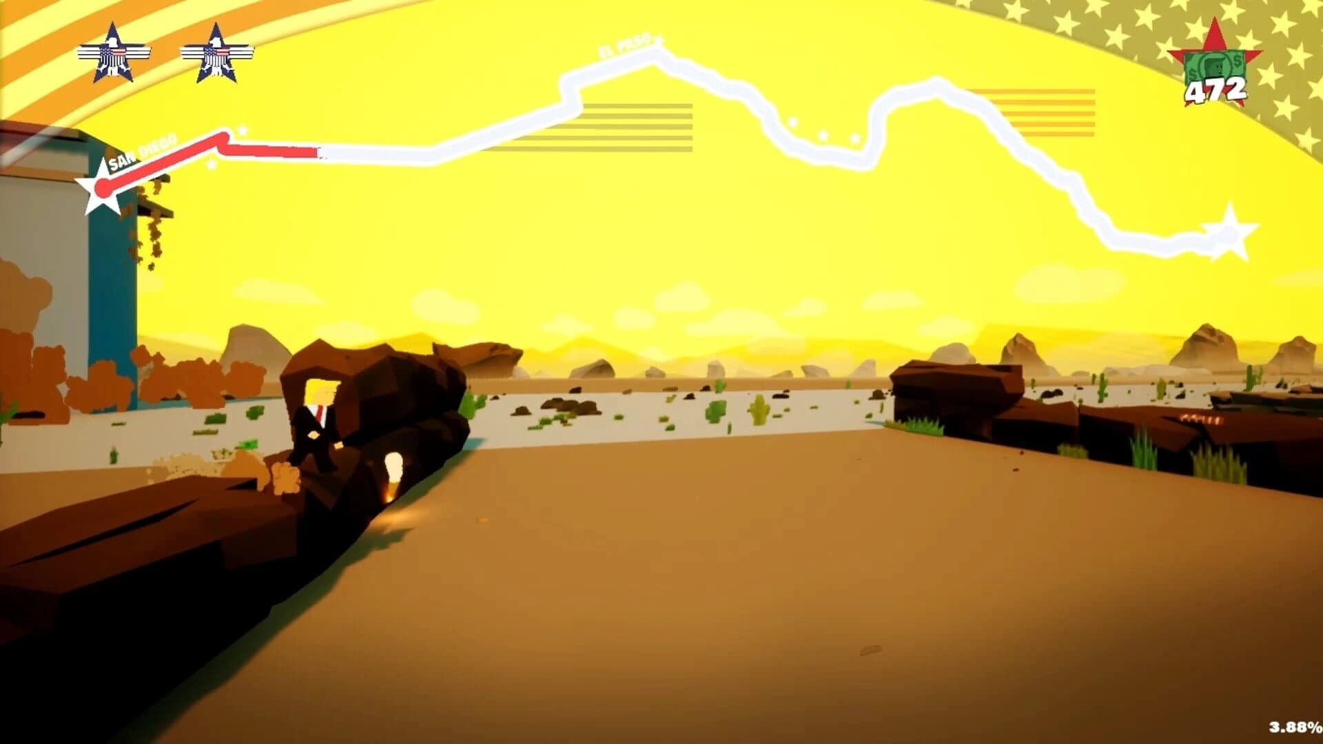 Super Donald World 2020 screenshot 1