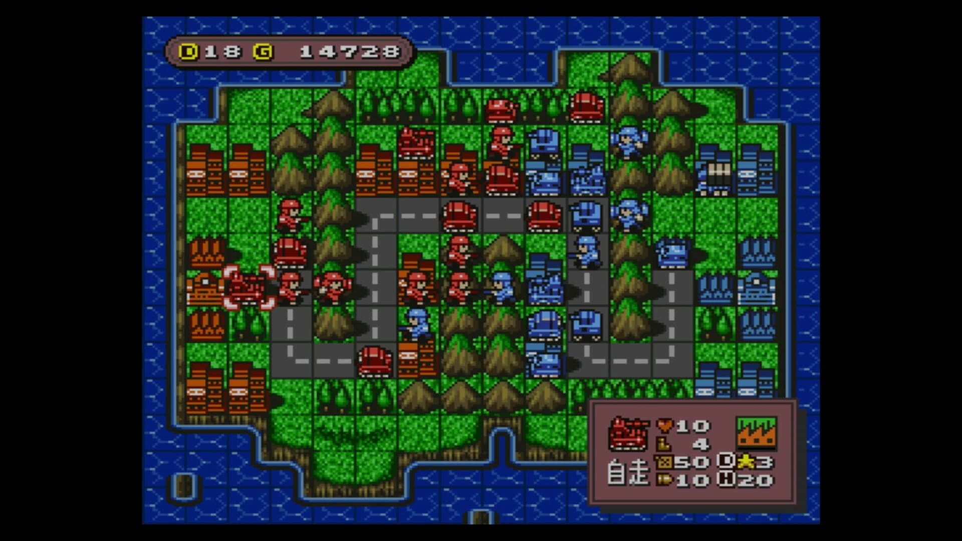 Super Famicom Wars screenshot 2