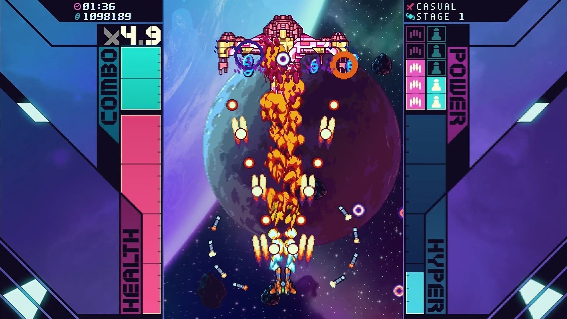 Super Galaxy Squadron EX Turbo screenshot 5