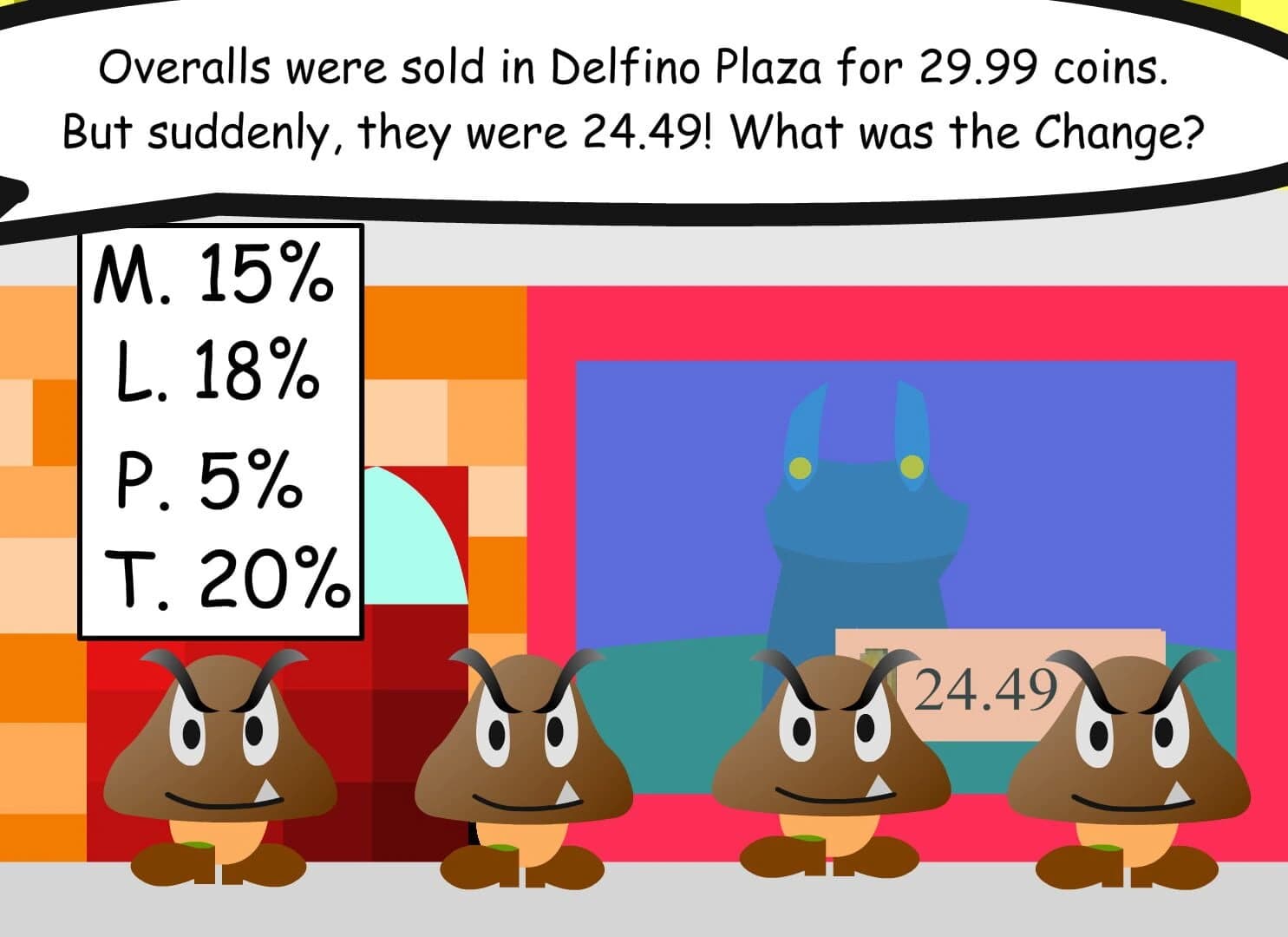 Super Goomba Math screenshot 4