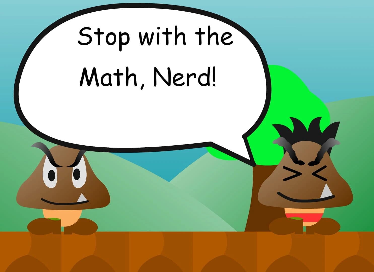 Super Goomba Math screenshot 2