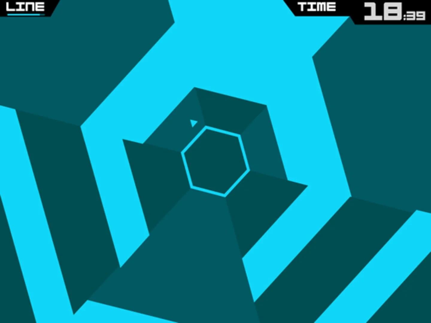Super Hexagon screenshot 2