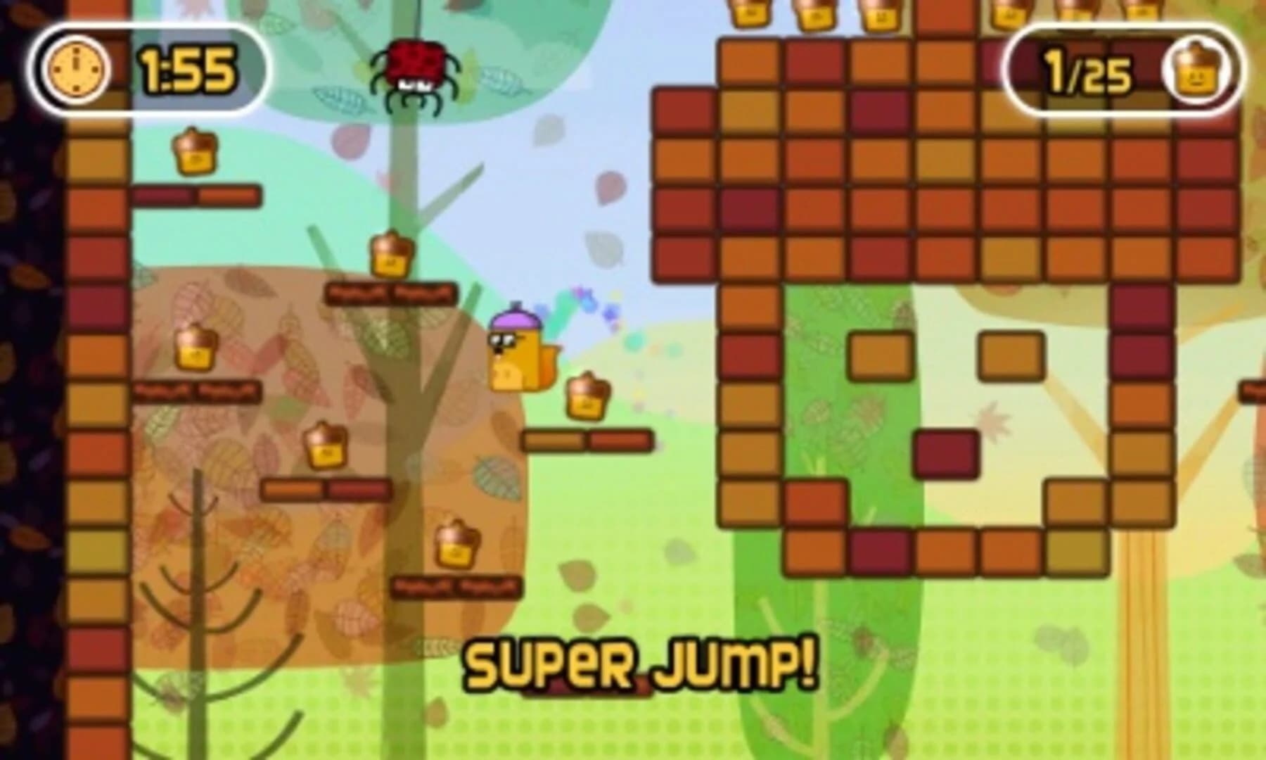 Super Little Acorns 3D Turbo screenshot 1