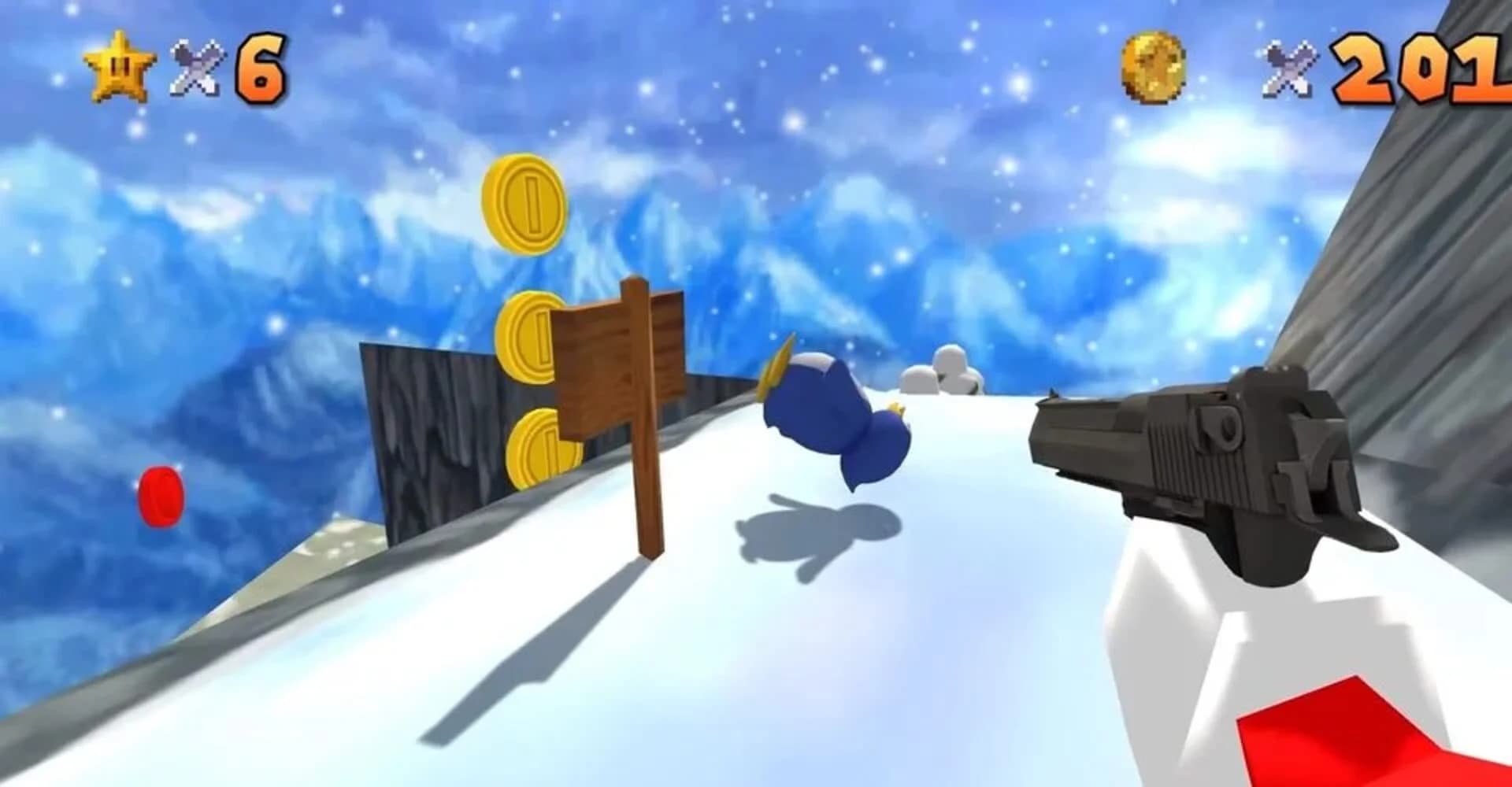 Super Mario 64 FPS screenshot 2