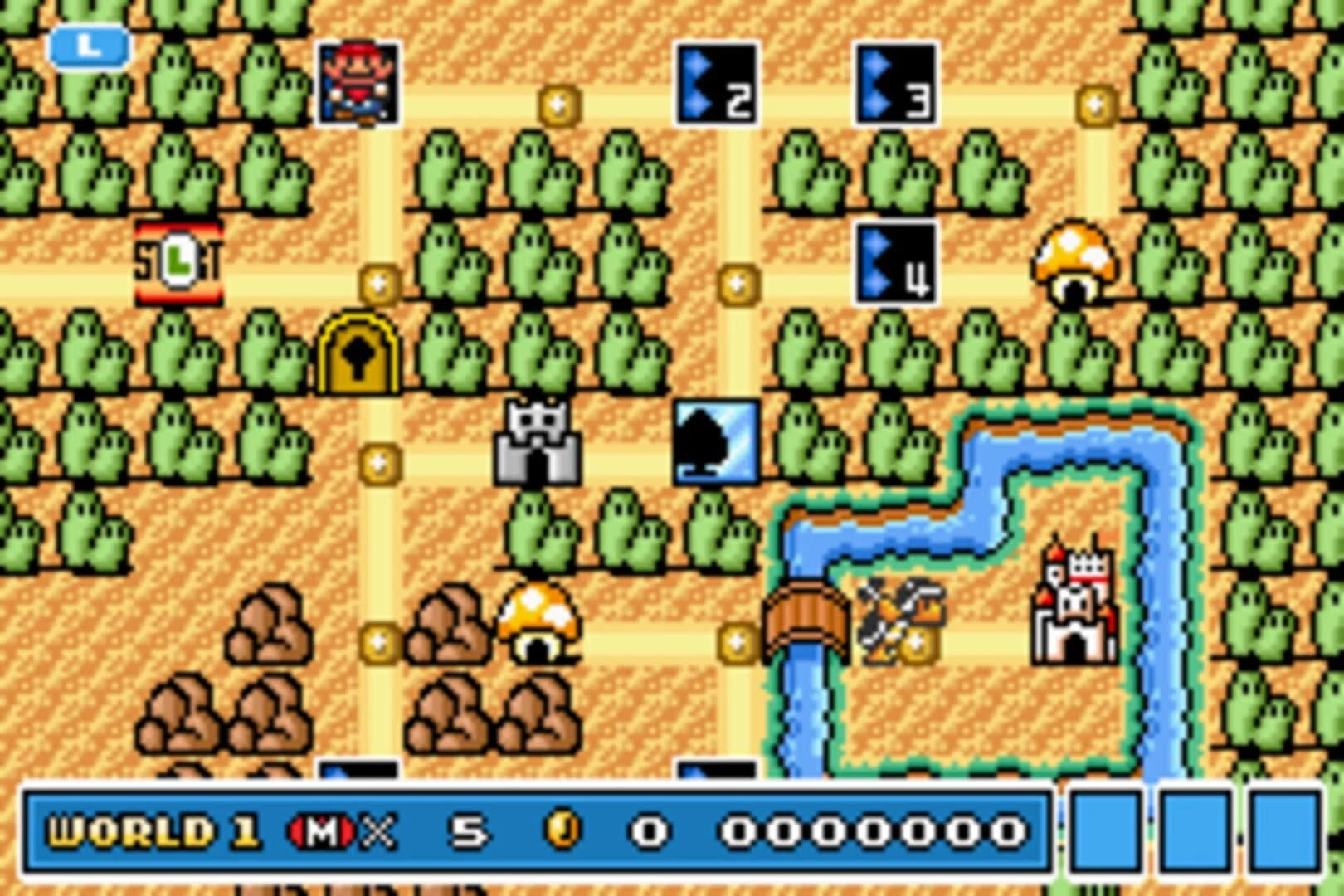Super Mario Advance 4: Super Mario Bros. 3 screenshot 2
