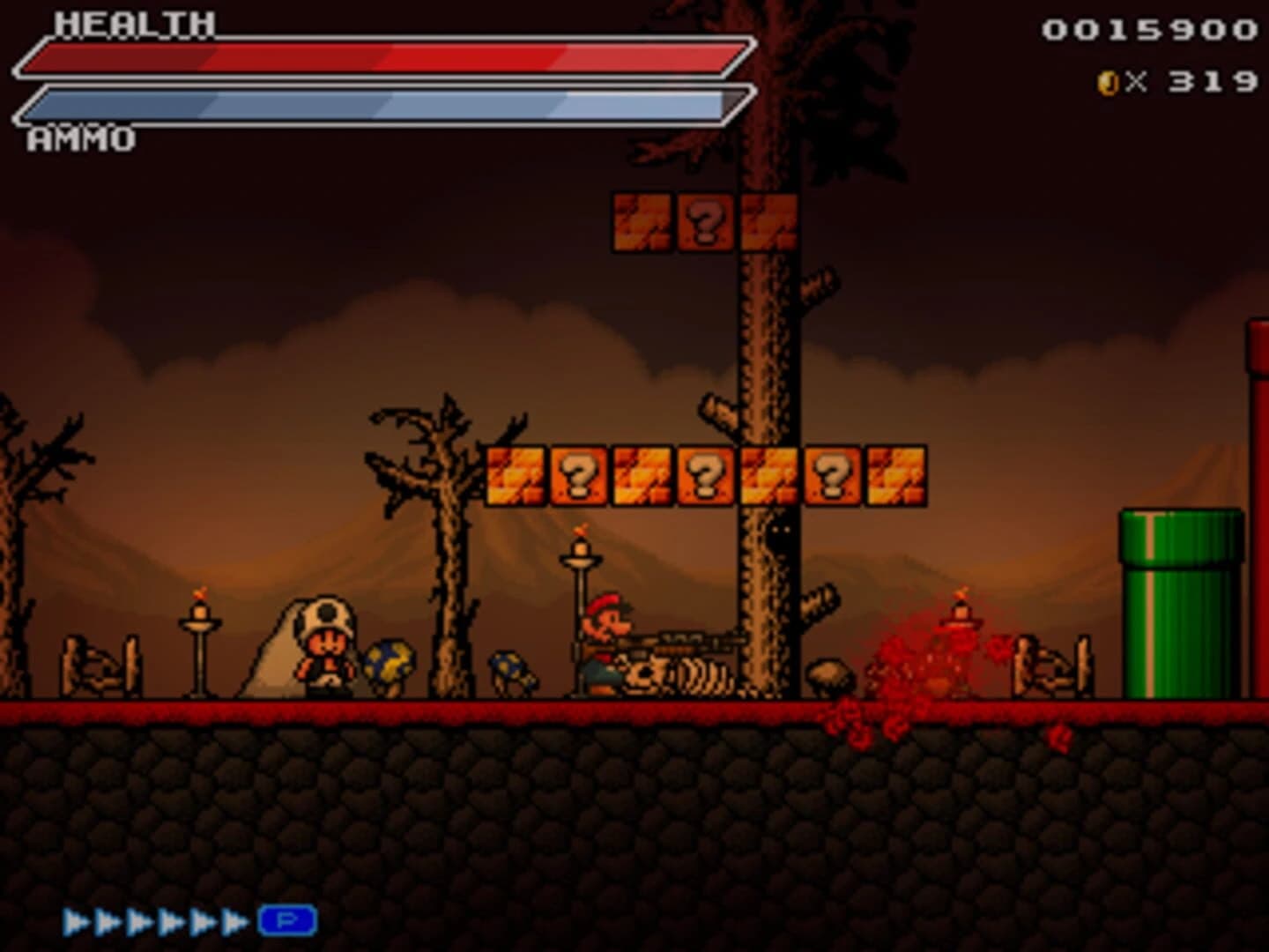 Super Mario Bros: Ztar Turmoil screenshot 2