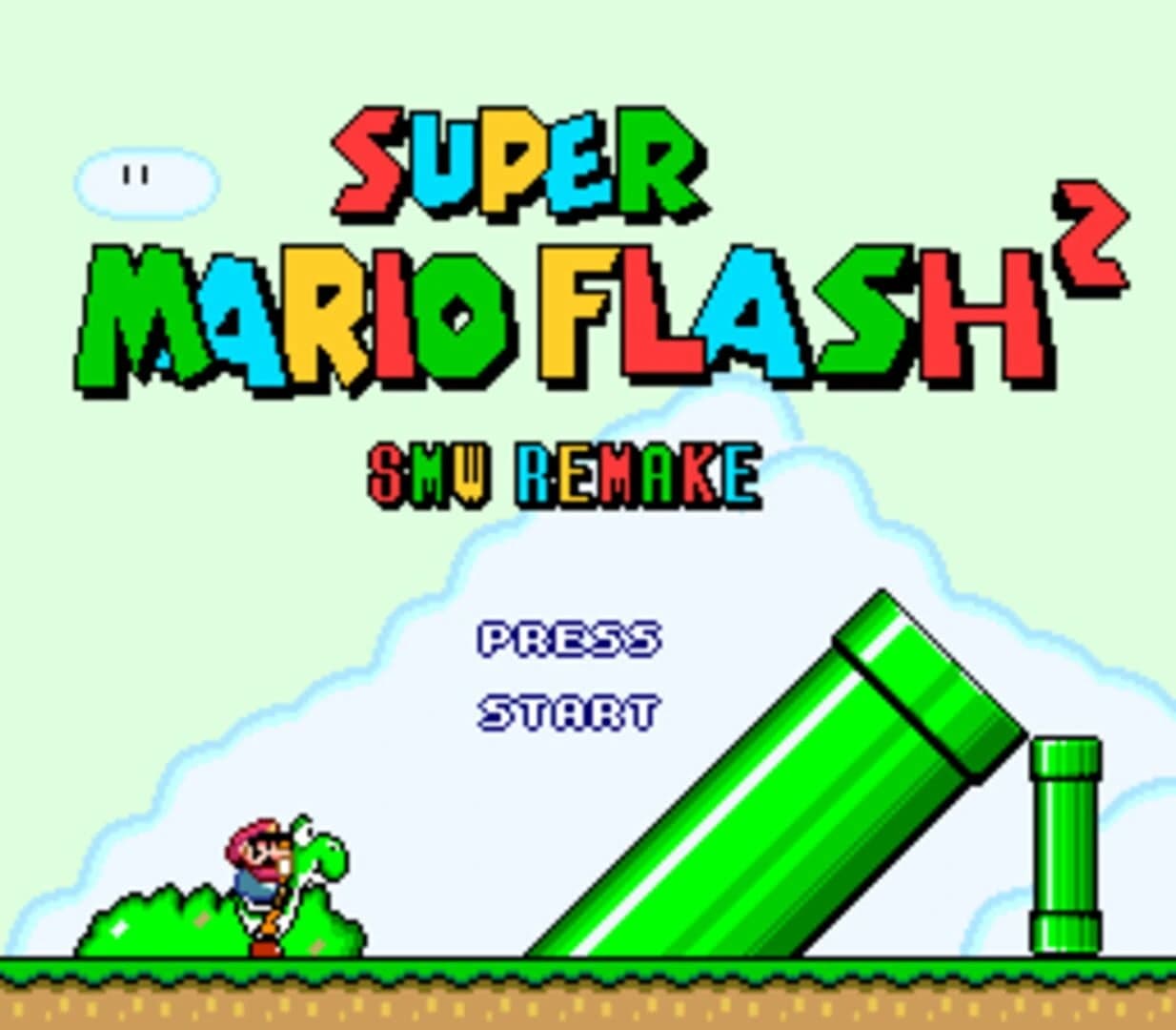 Super Mario Flash 2: SMW Remake screenshot 1