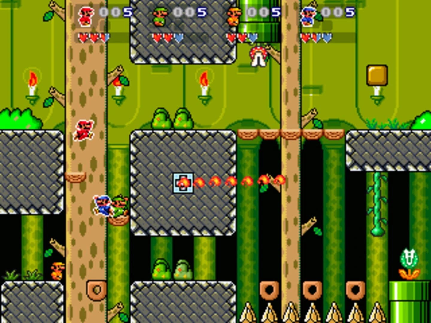 Super Mario War screenshot 1