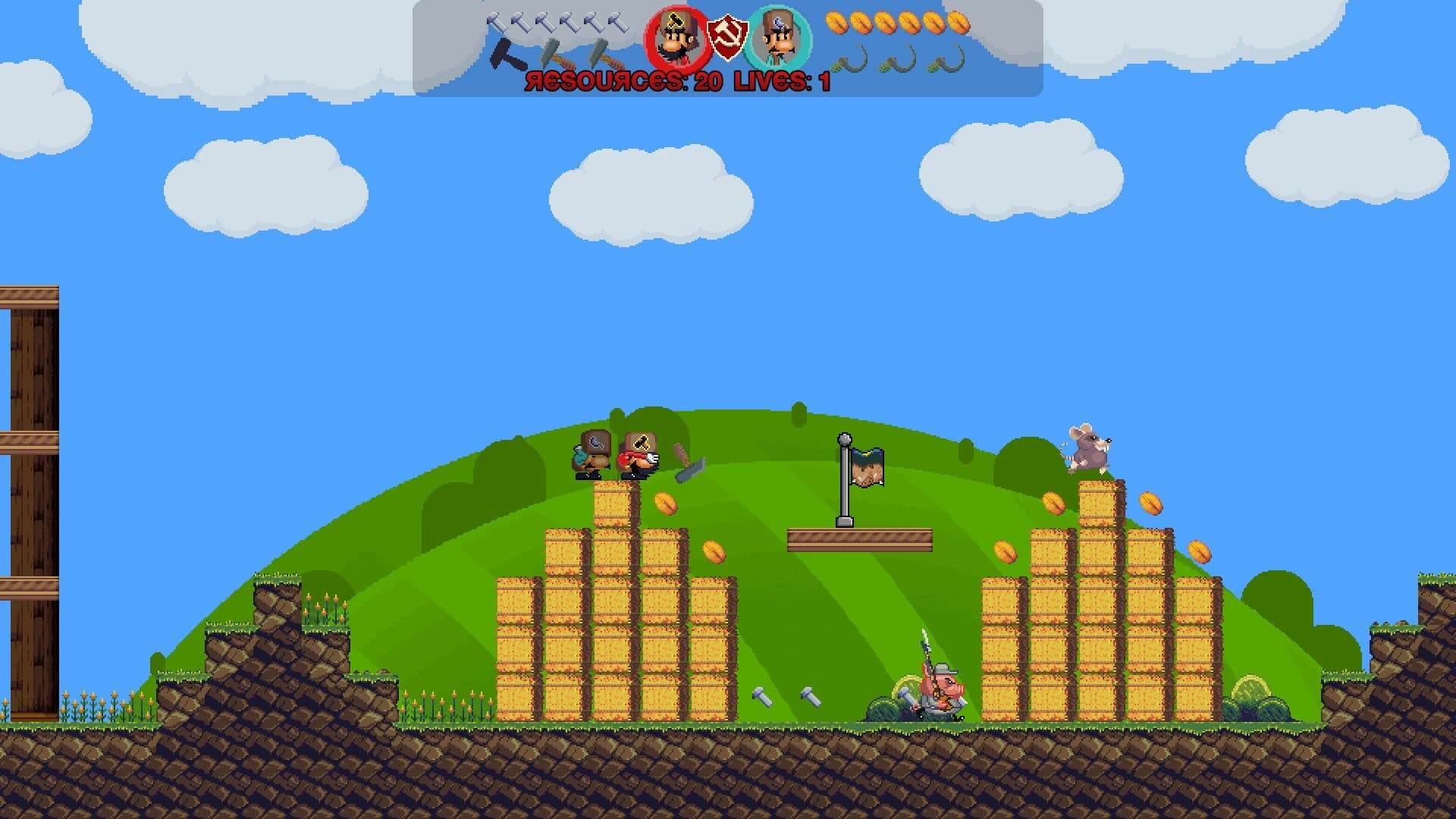 Super Marxist Twins screenshot 2
